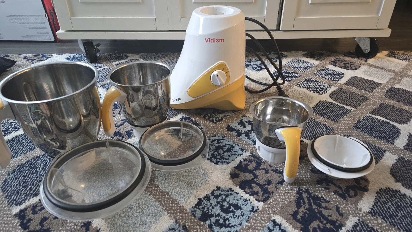 Vidiem Indian Mixer Grinder 750W Motor for 110V