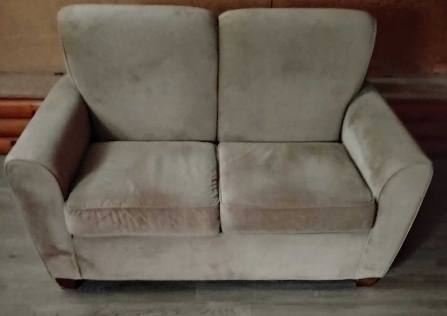 Loveseat Sofa - Beige - photo 2
