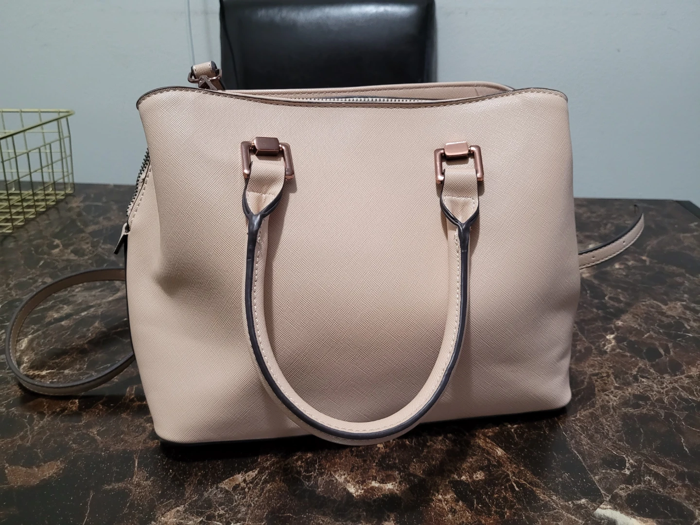ALDO Beige Satchel Handbag - photo 2