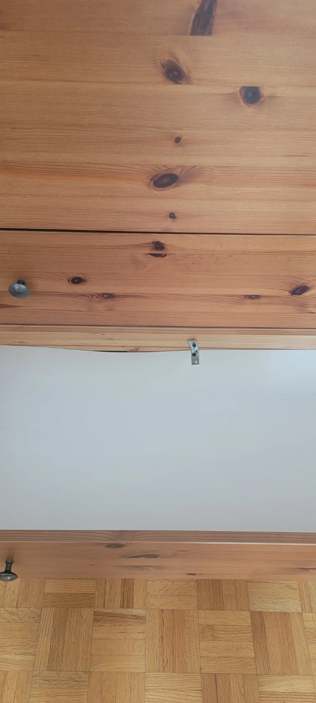 Pine Wood 5-Drawer Dresser - photo 2