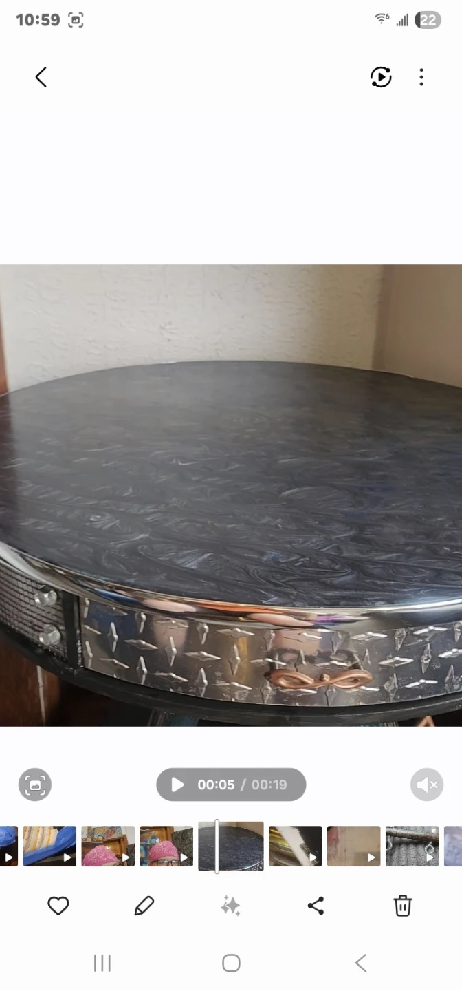 Artist reimagining of 60s MCM Sputnik Table. - photo 5