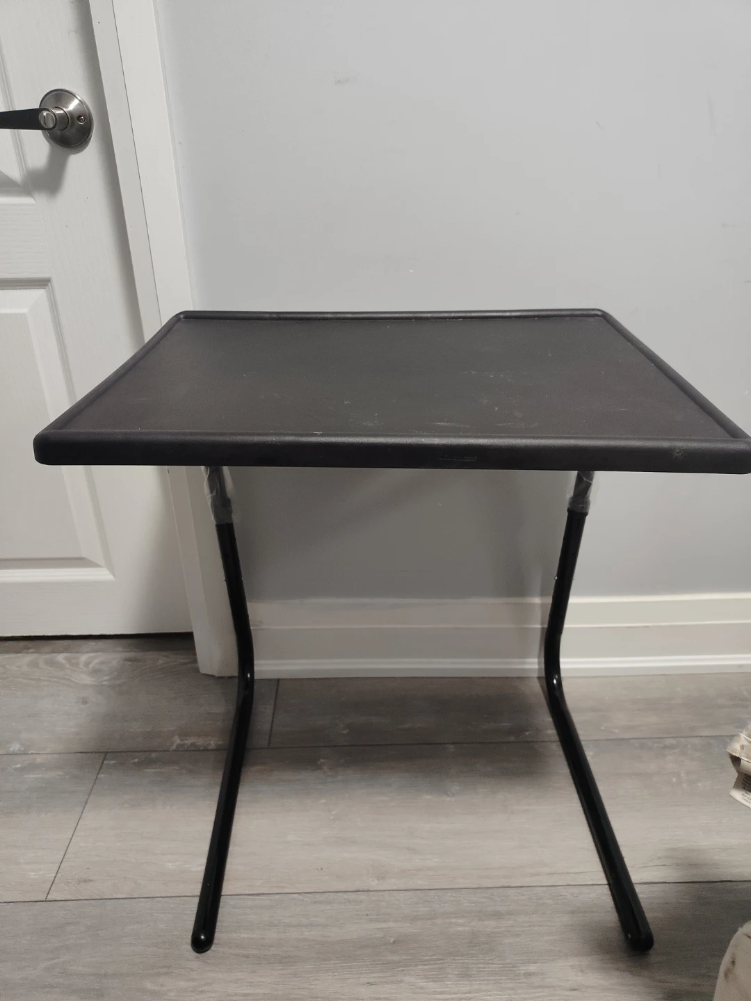 Table-Mate Adjustable Folding Table - Black - photo 2