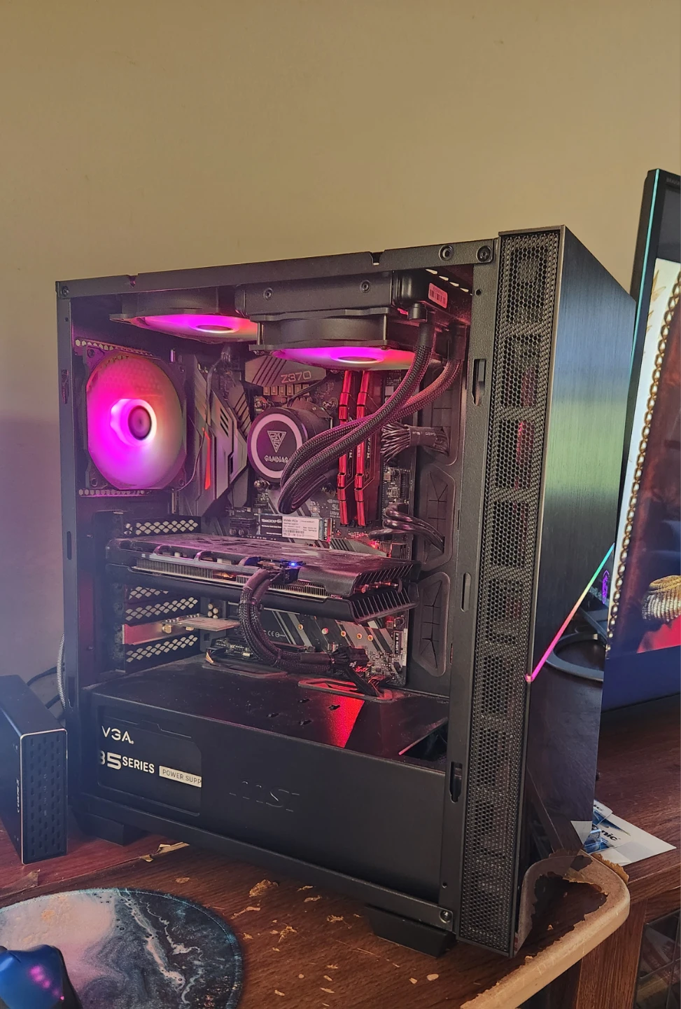 MSI PC CASE 4 rgb FANS - photo 3