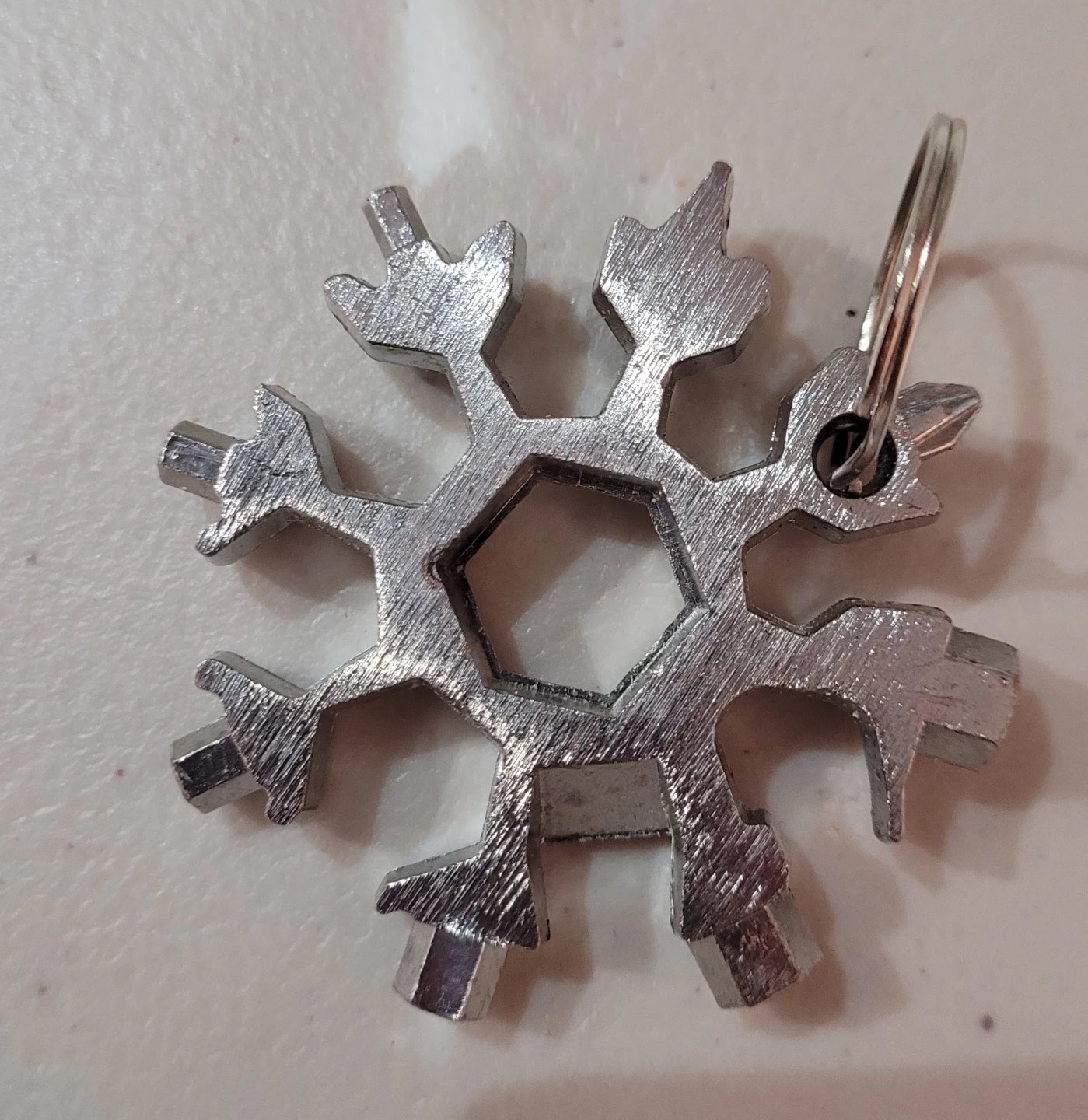 Snowflake Multi-Tool Keychain