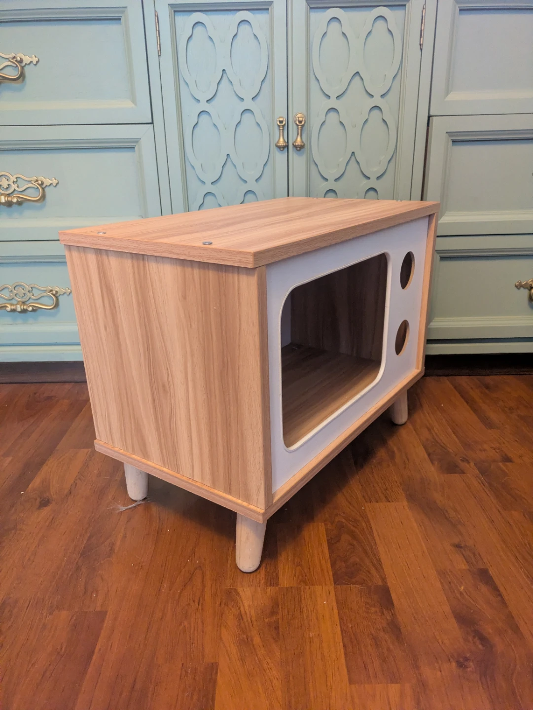 Retro Style Pet Bed Side Table 🥕 - photo 3