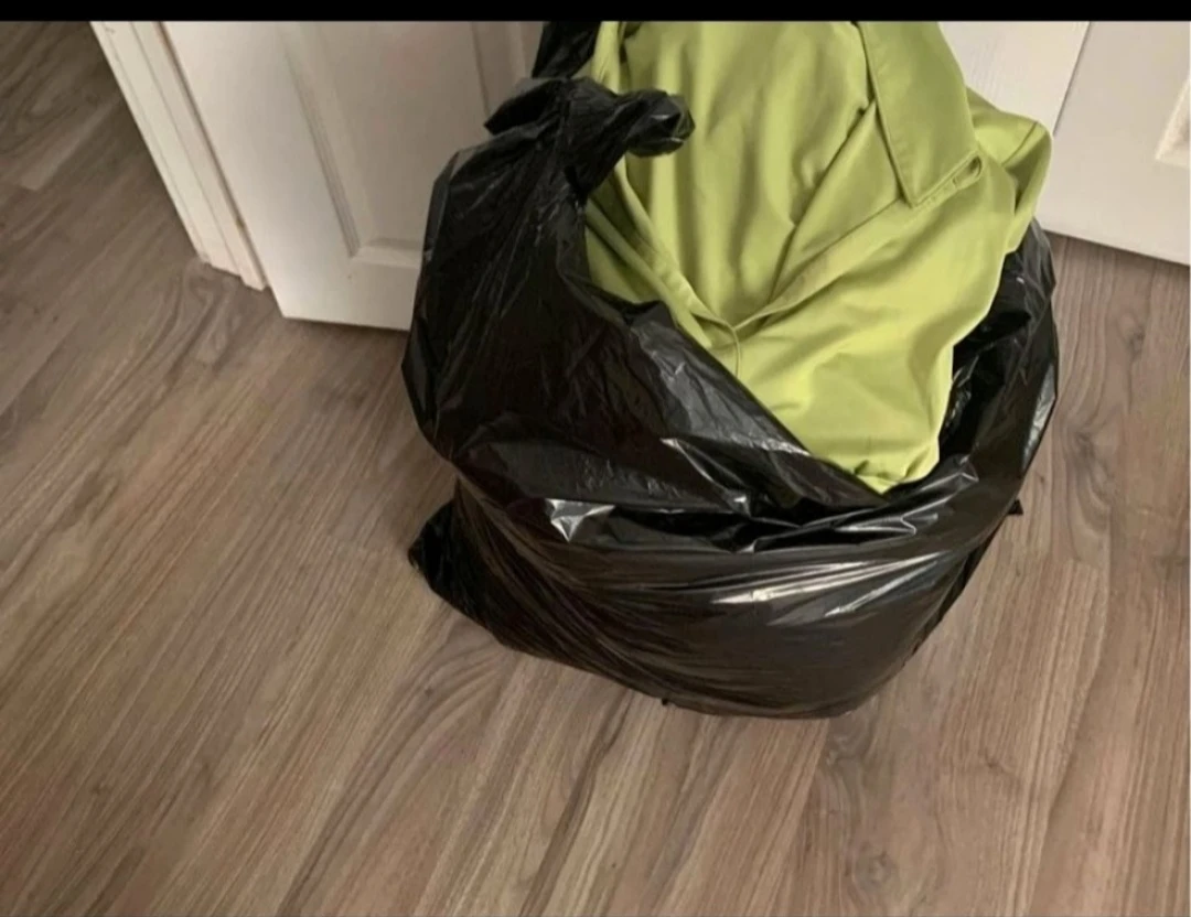 Light Green Collared Shirt in Black Bag
