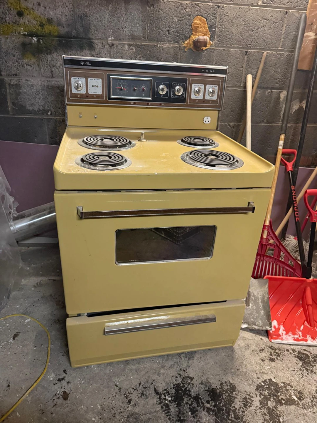 Vintage Viking Electric Range Stove
