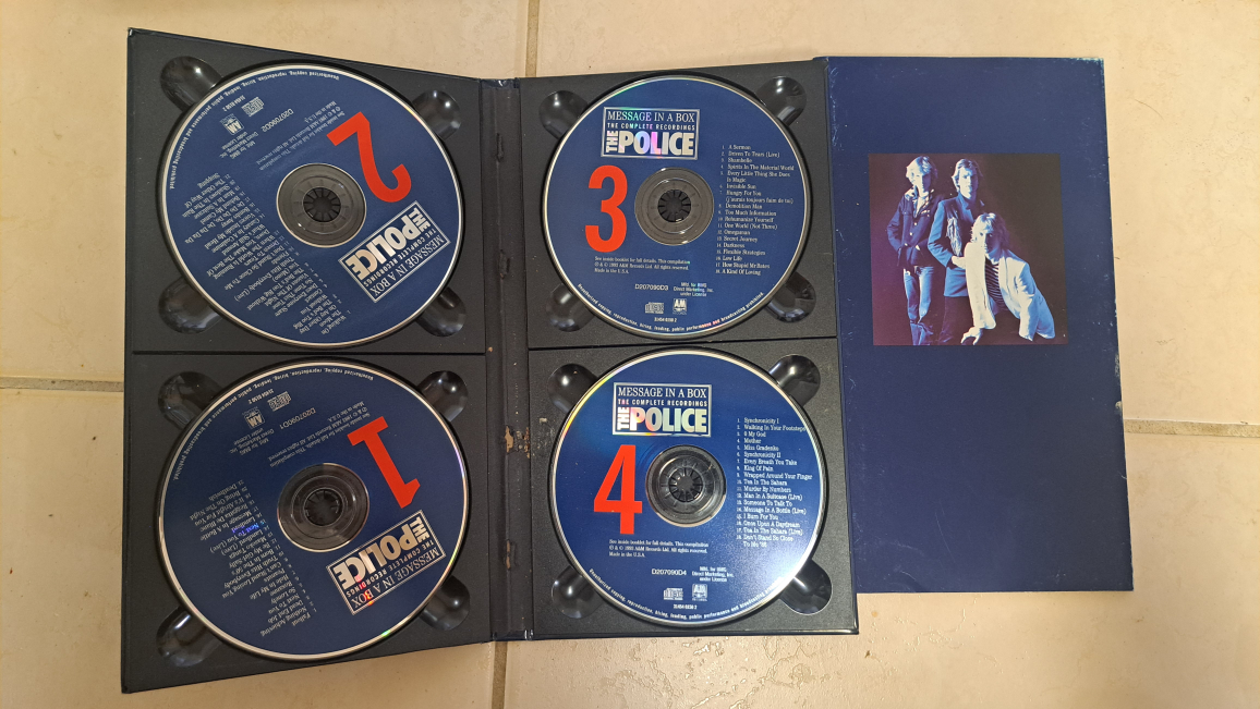 The Police Message in a Box: The Complete Recordings 4 CD - photo 2