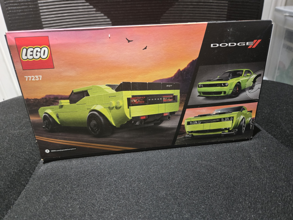 Lego Speed Champions Dodge Challenger SRT Hellcat 77237 - photo 2