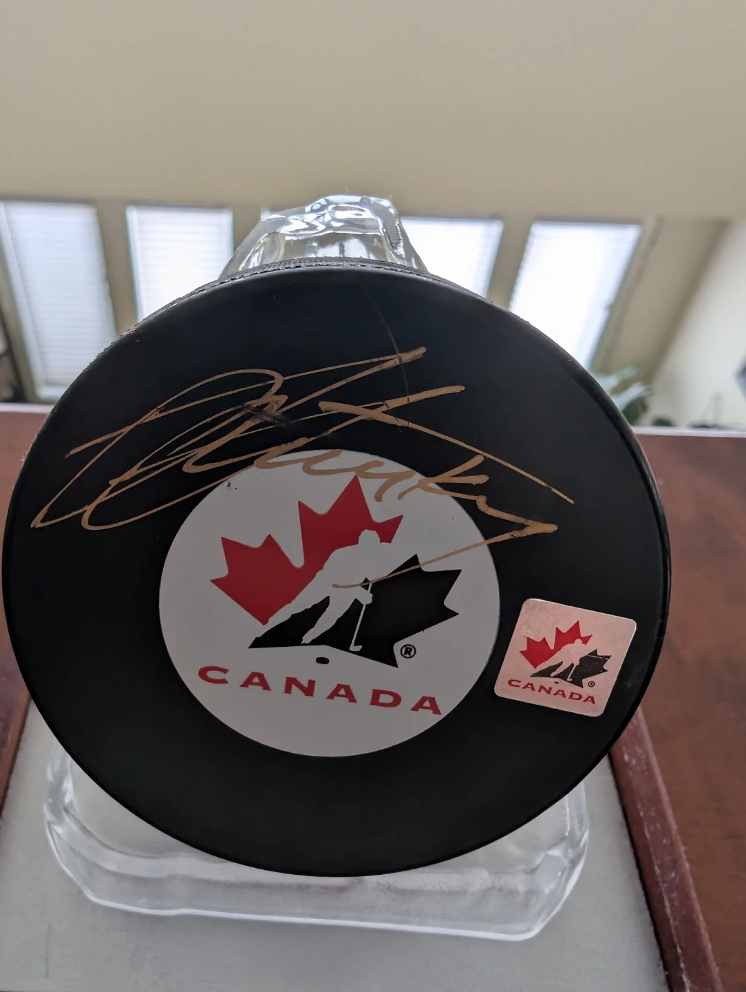 Steven Stamkos Autographed Hockey Puck - photo 2
