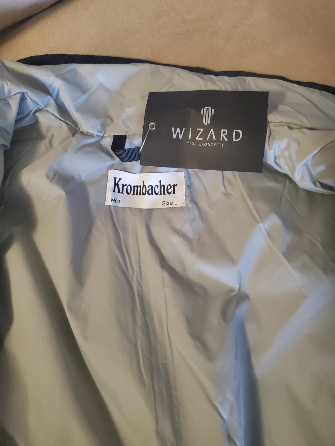 Krombacher Dark Blue Jacket  Brand New Size L - photo 3