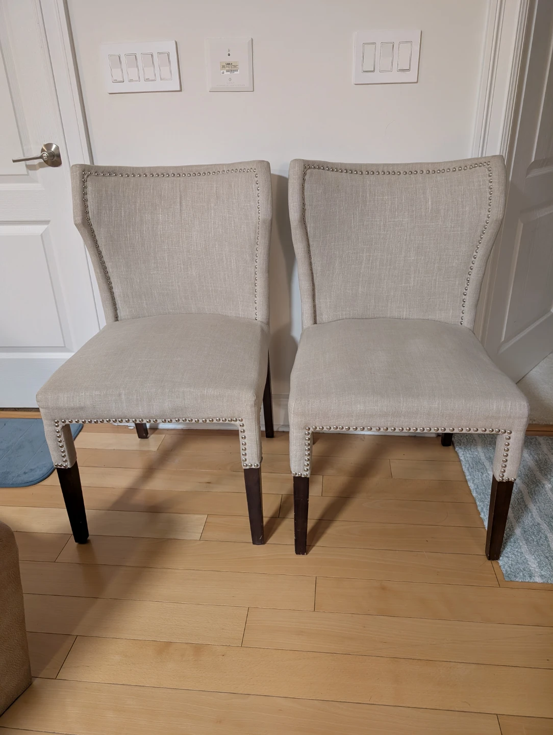 Upholstered Dining Chairs - Set of 2