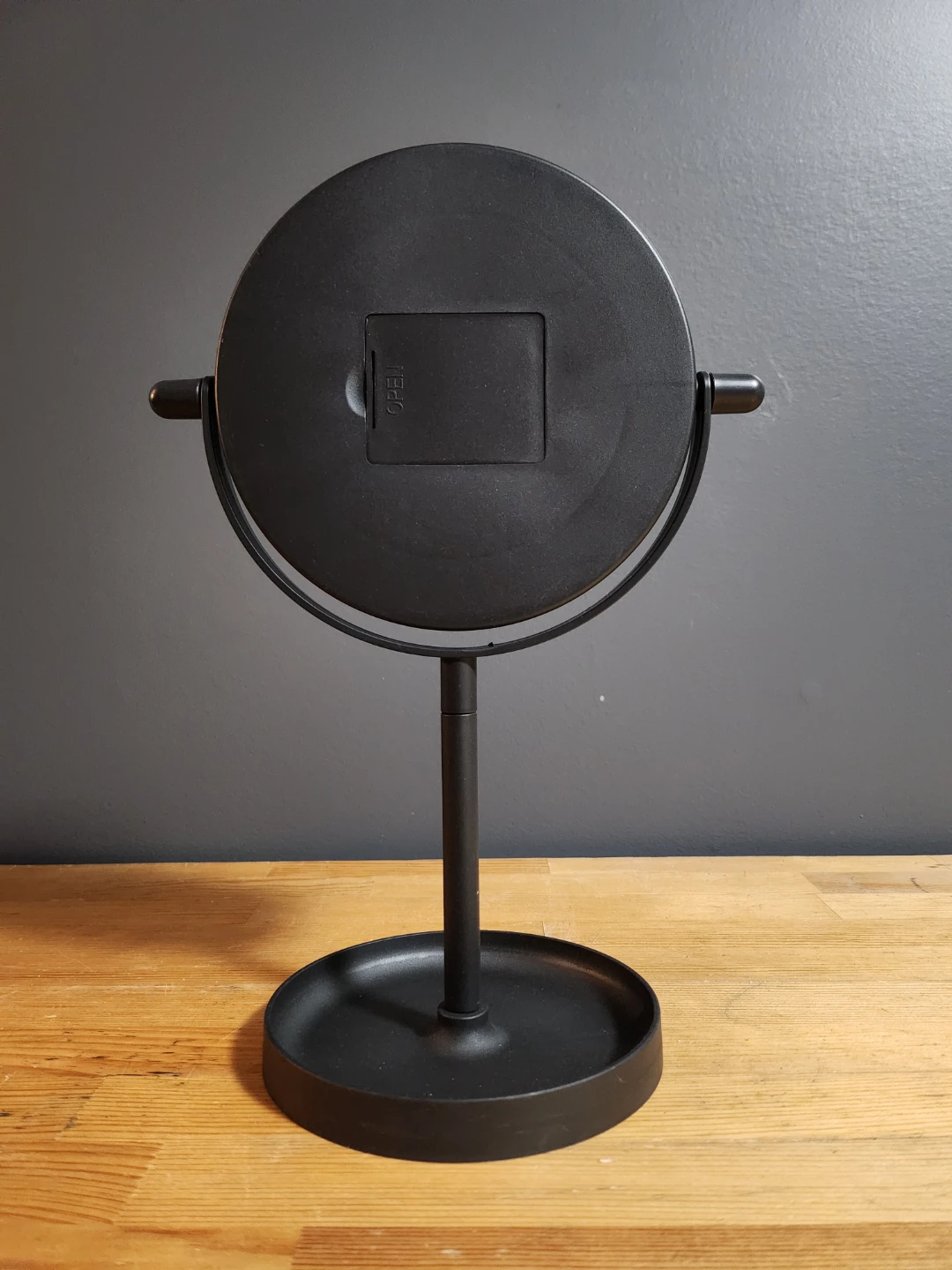 Black Vanity Mirror with Touch LED Lighting - photo 3