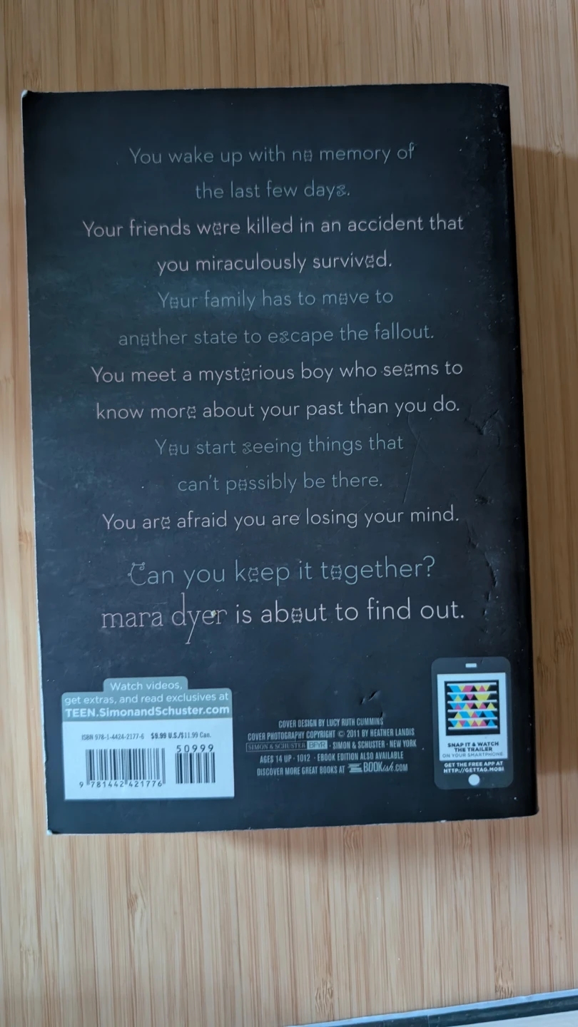The Mara Dyer trilogy by Michelle Hodkin (Sold as set) - photo 3