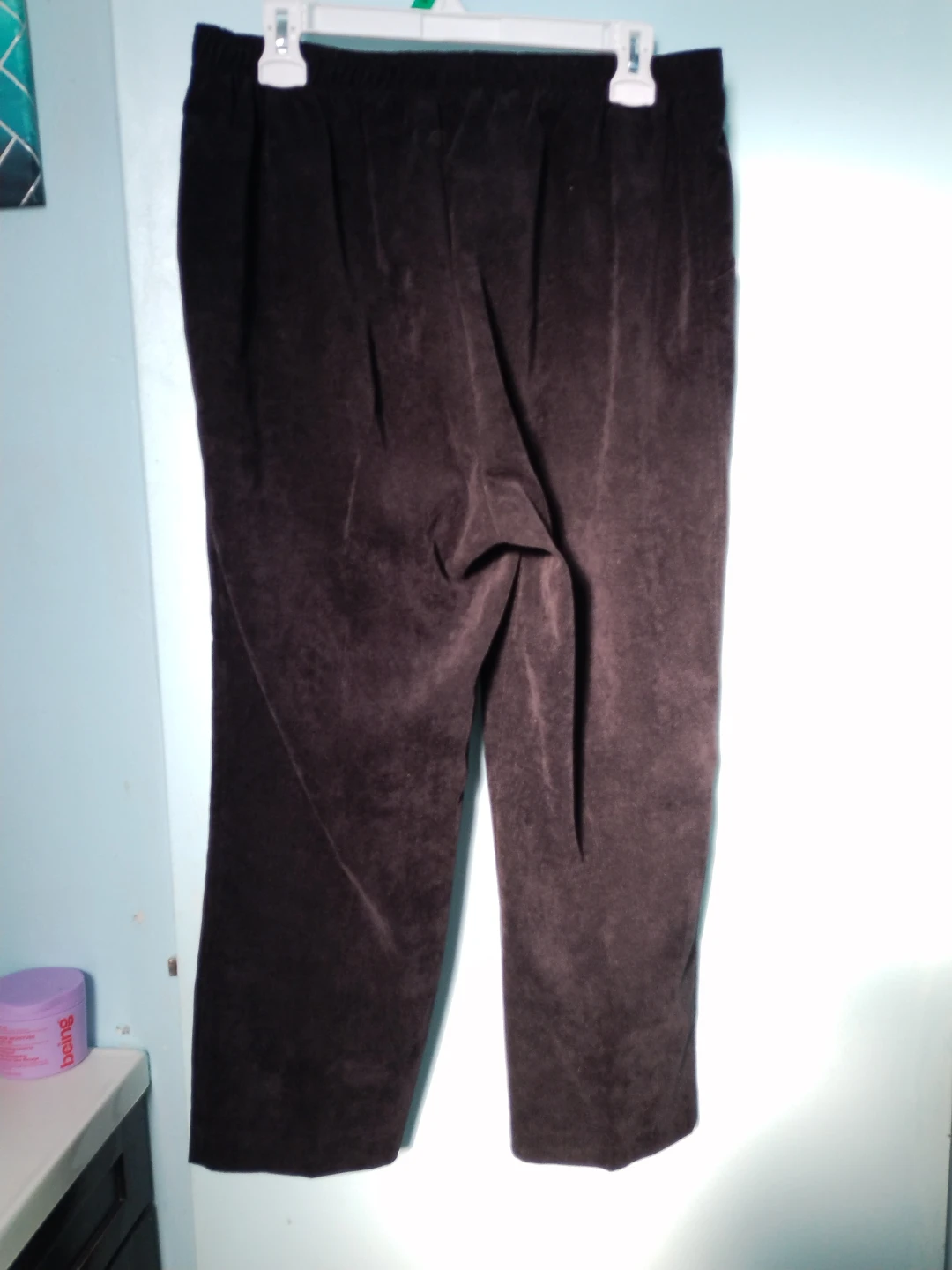 Alia Petite Black Corduroy Pants Size 14P - photo 2