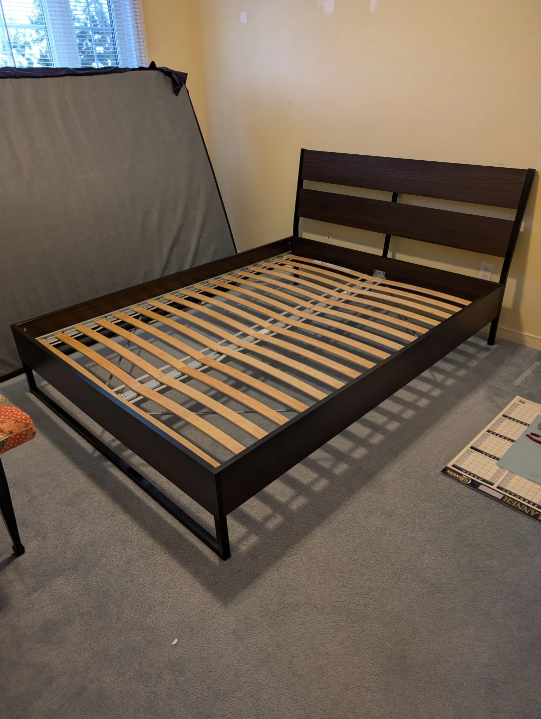 IKEA Malm Bed Frame with Luroy Slats - Queen Size