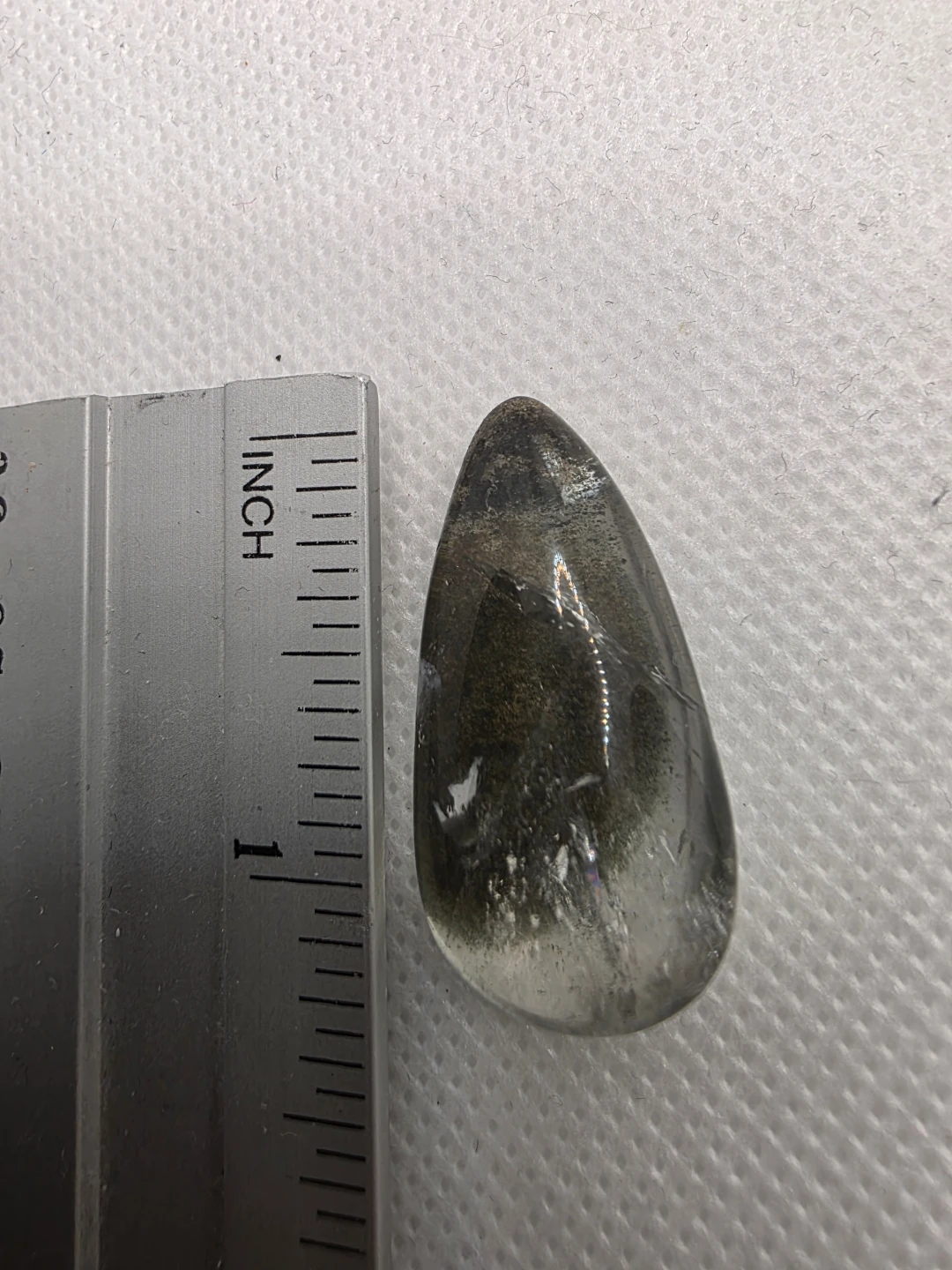 GARDEN Quartz Crystal CABOCHON - Approx 1 Inch