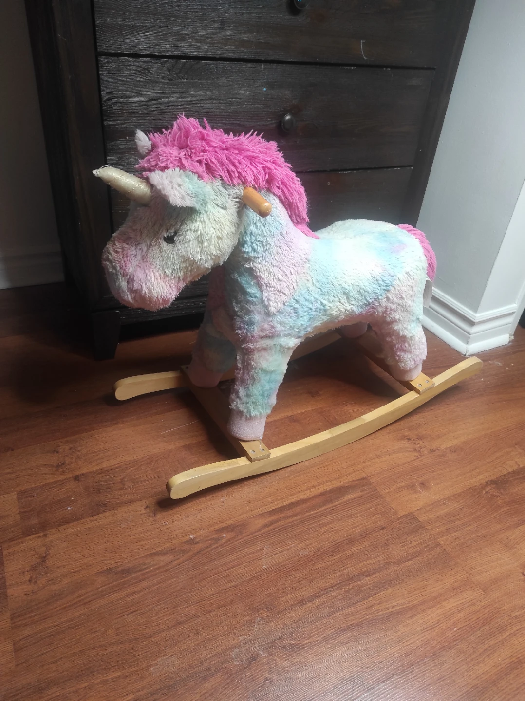 Plush Unicorn Rocking Horse - photo 4