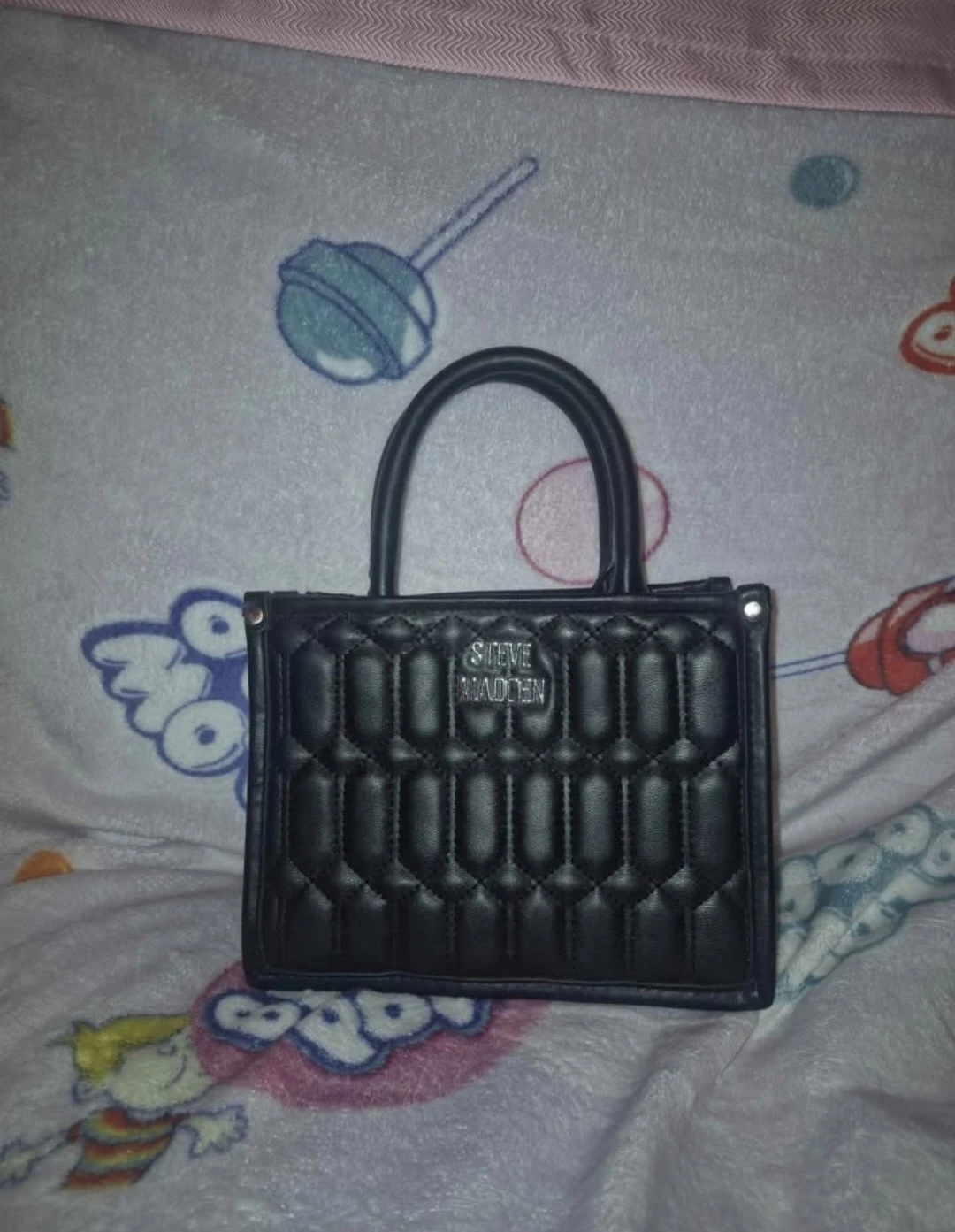 Steve Madden Black Handbag
