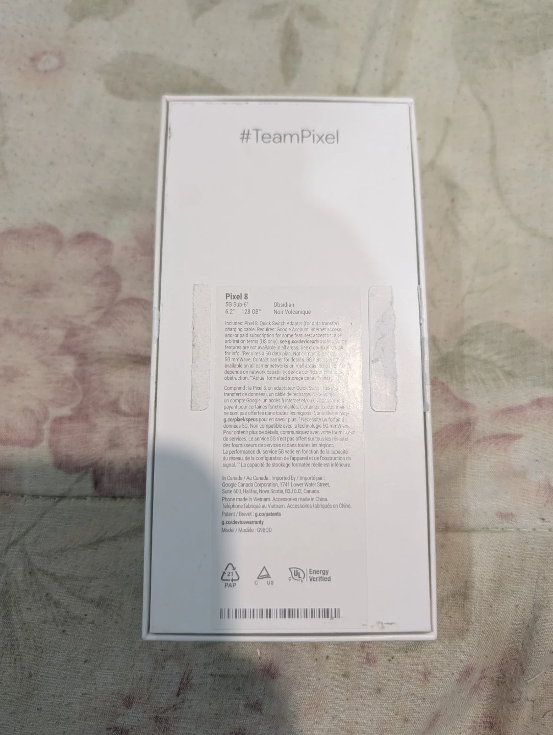 Google Pixel 8 - Obsidian Black - 128GB - photo 2