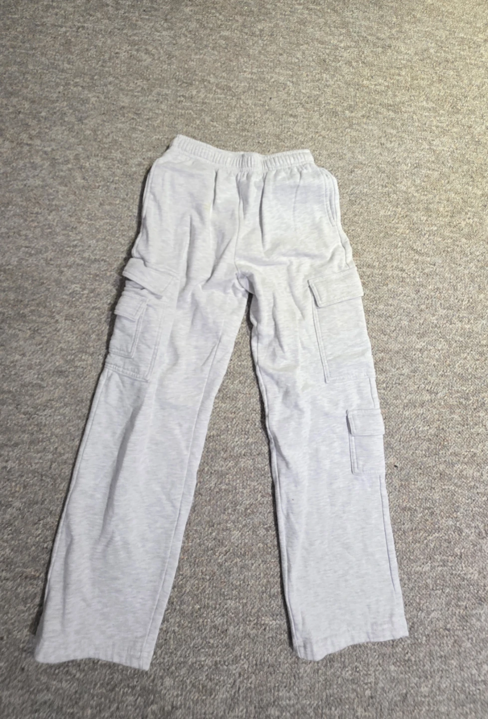 Garage Light Grey Cargo Pants - Teens
