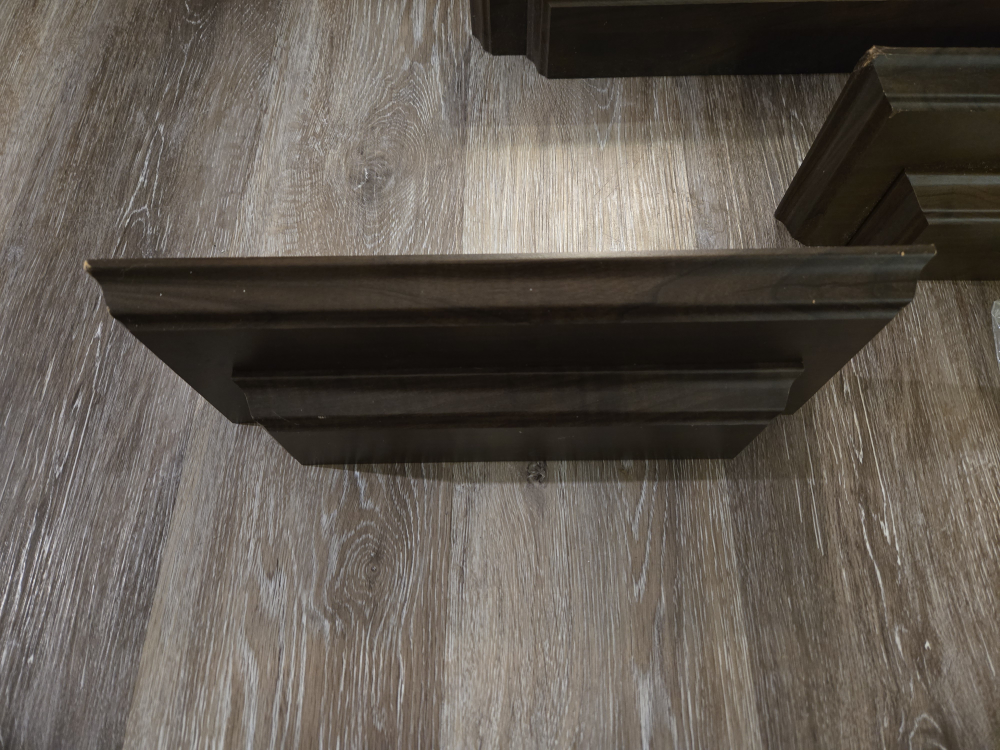 Dark Brown Wooden Wall Floating Shelves (Set of 4) - photo 4