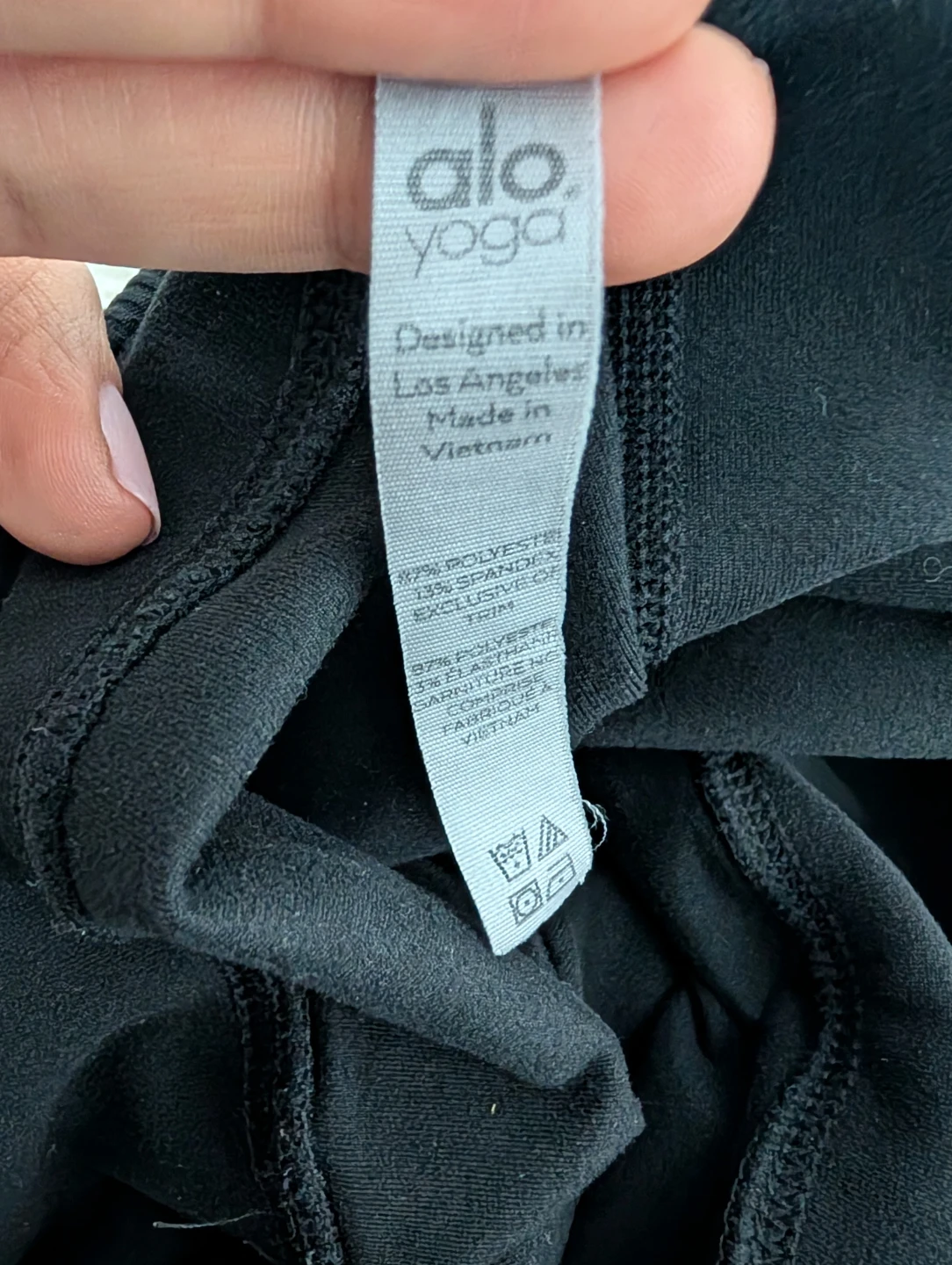 Alo Yoga Black Leggings M - photo 5