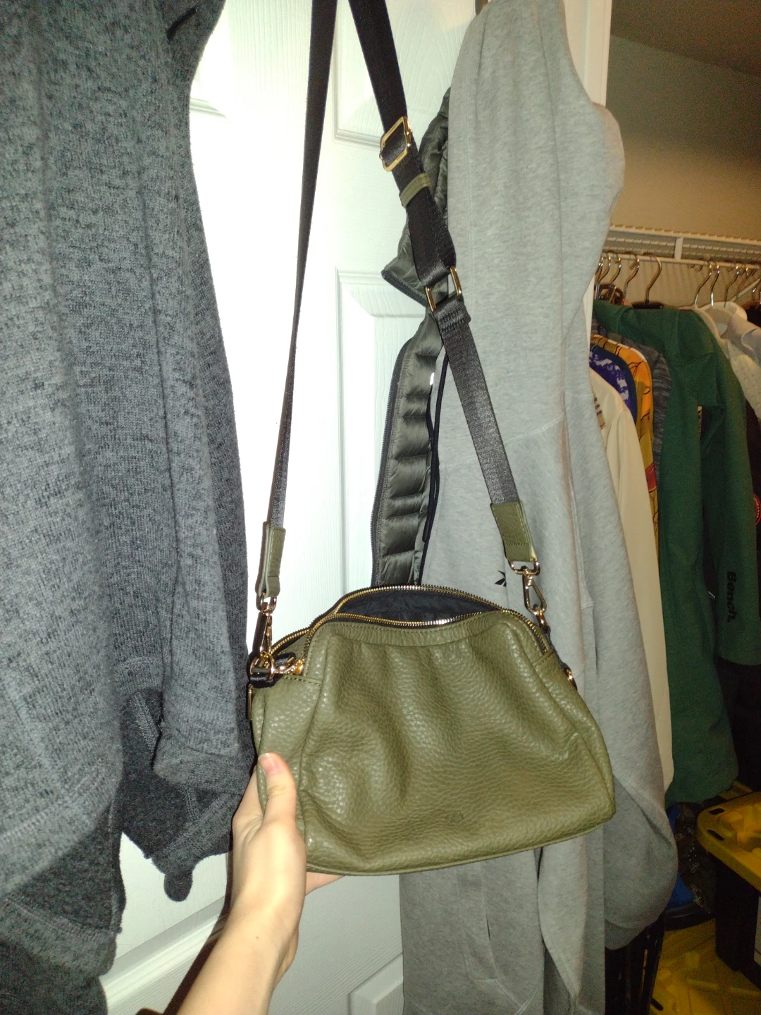 Olive Green Crossbody Purse
