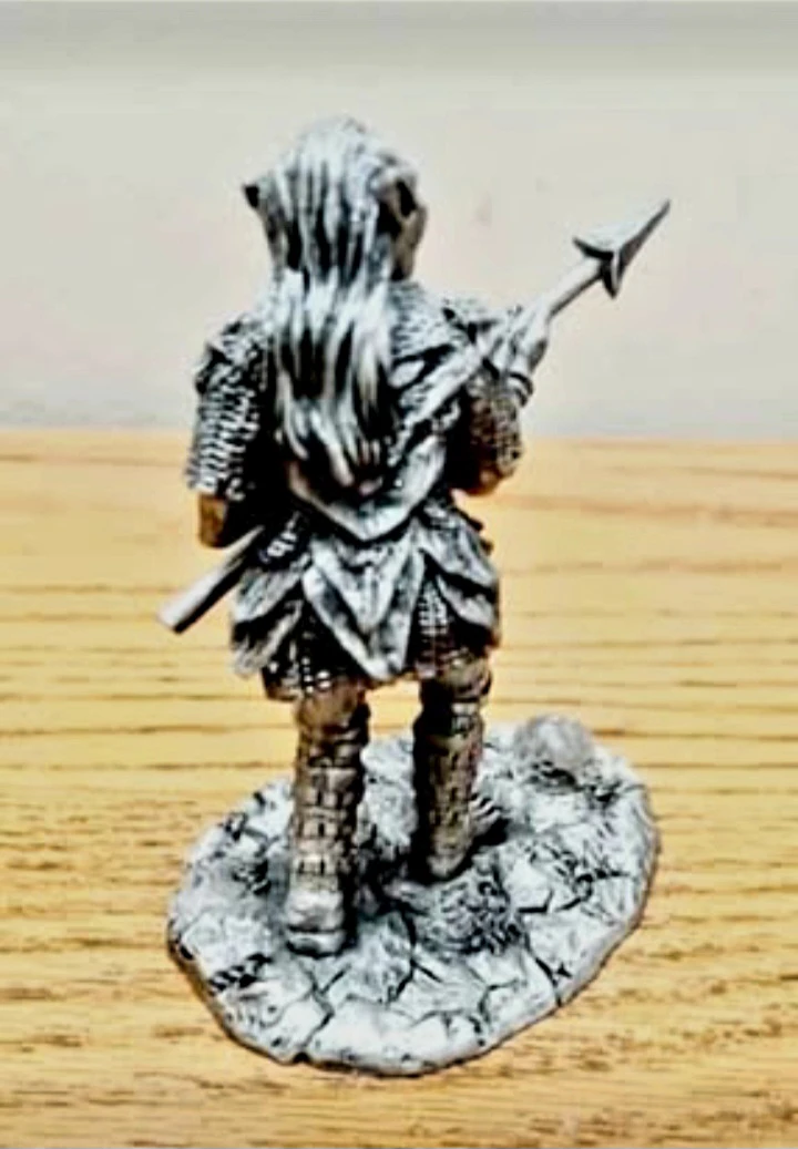 Vtg. Rare Tudor Mint Pewter Orc - photo 2