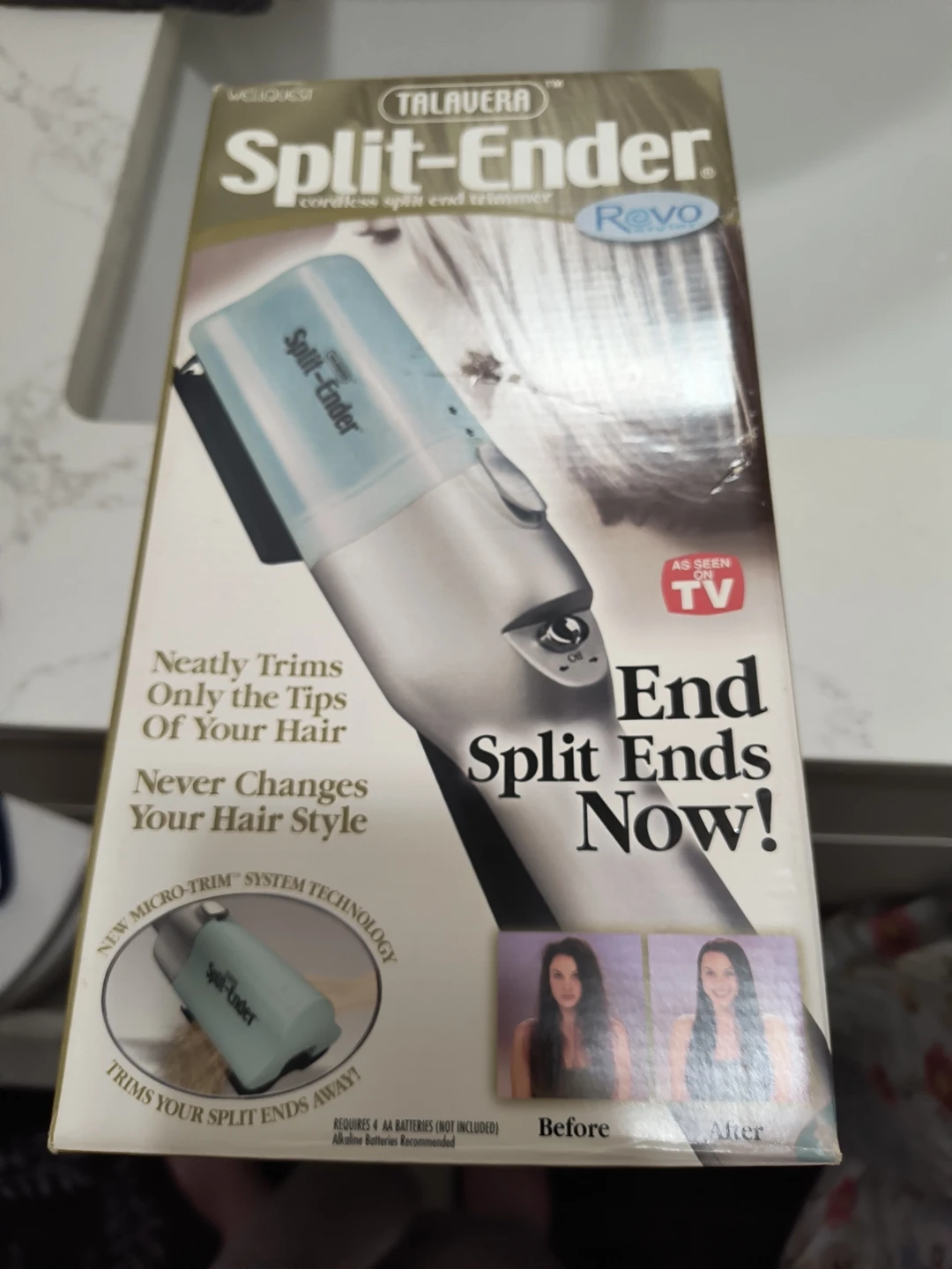 TWO $5 EACH! Talavera Split-Ender Cordless Split End Trimmer