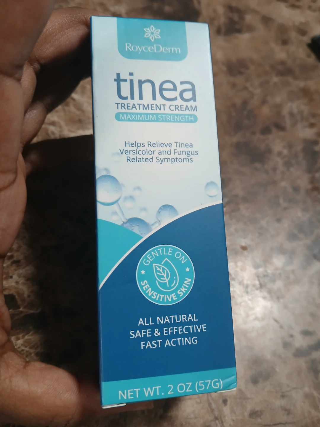 RoyceDerm Tinea Treatment Cream, 2 oz 11/2026