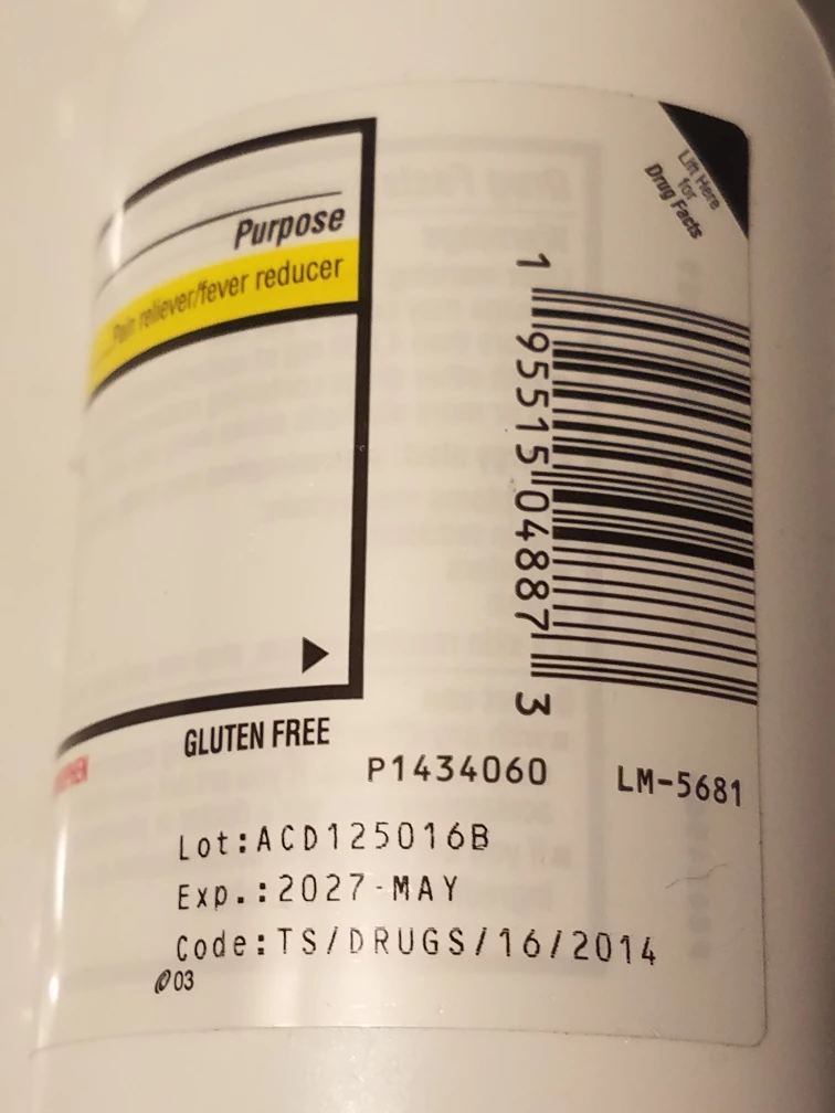 Amazon Basic Care Acetaminophen Caplets, 500mg, 200 Count - photo 3