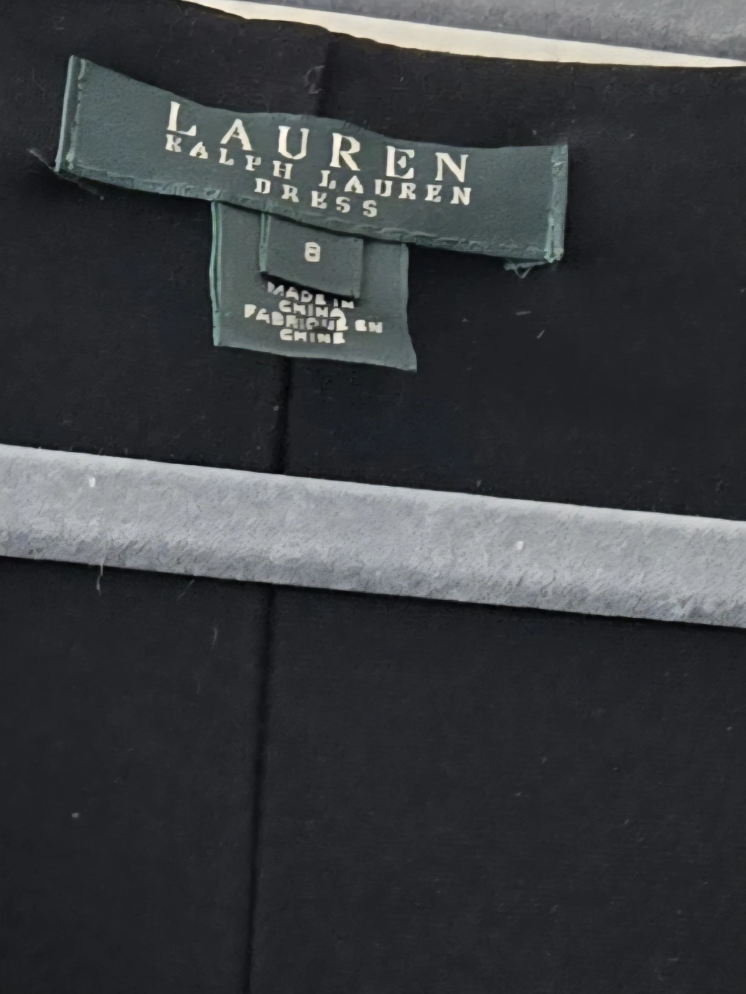 Lauren Ralph Lauren Black Ruched Midi Dress Size 8 - photo 2
