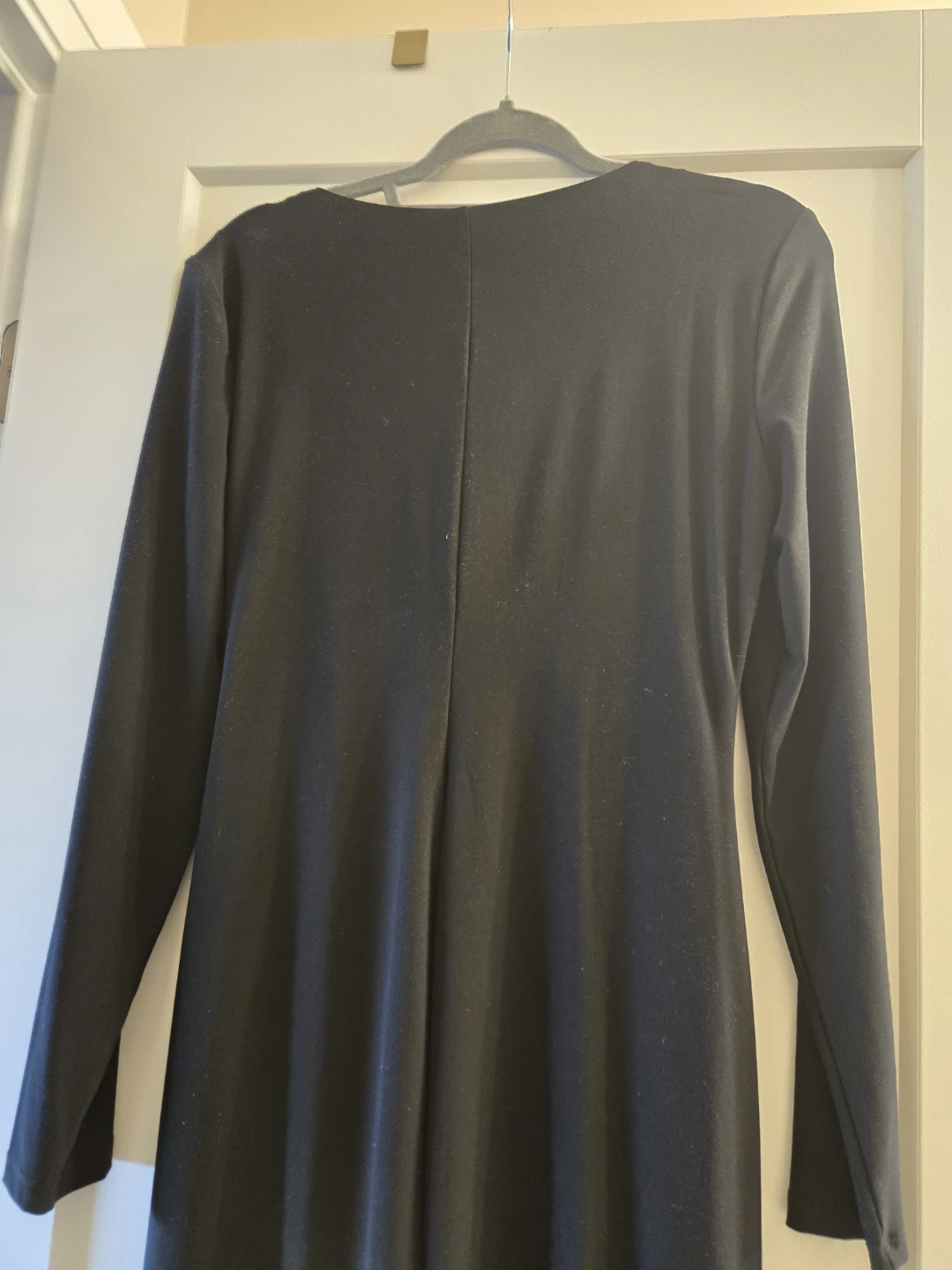 Lauren Ralph Lauren Black Ruched Midi Dress Size 8 - photo 4