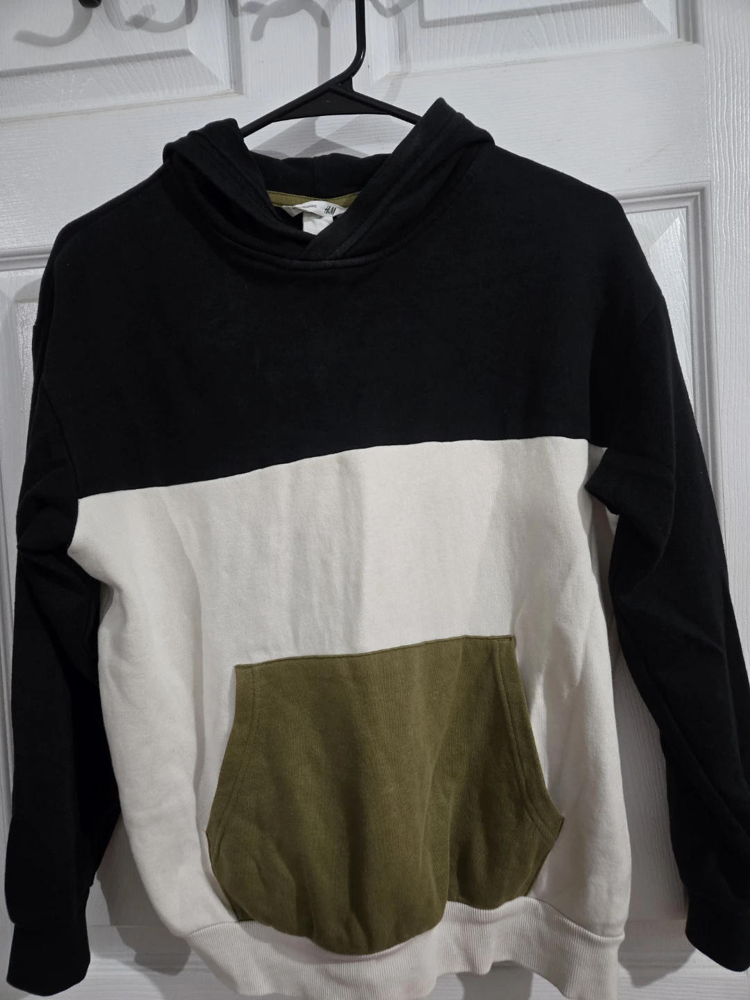 H&M Colour Block Hoodie - Size 12-14