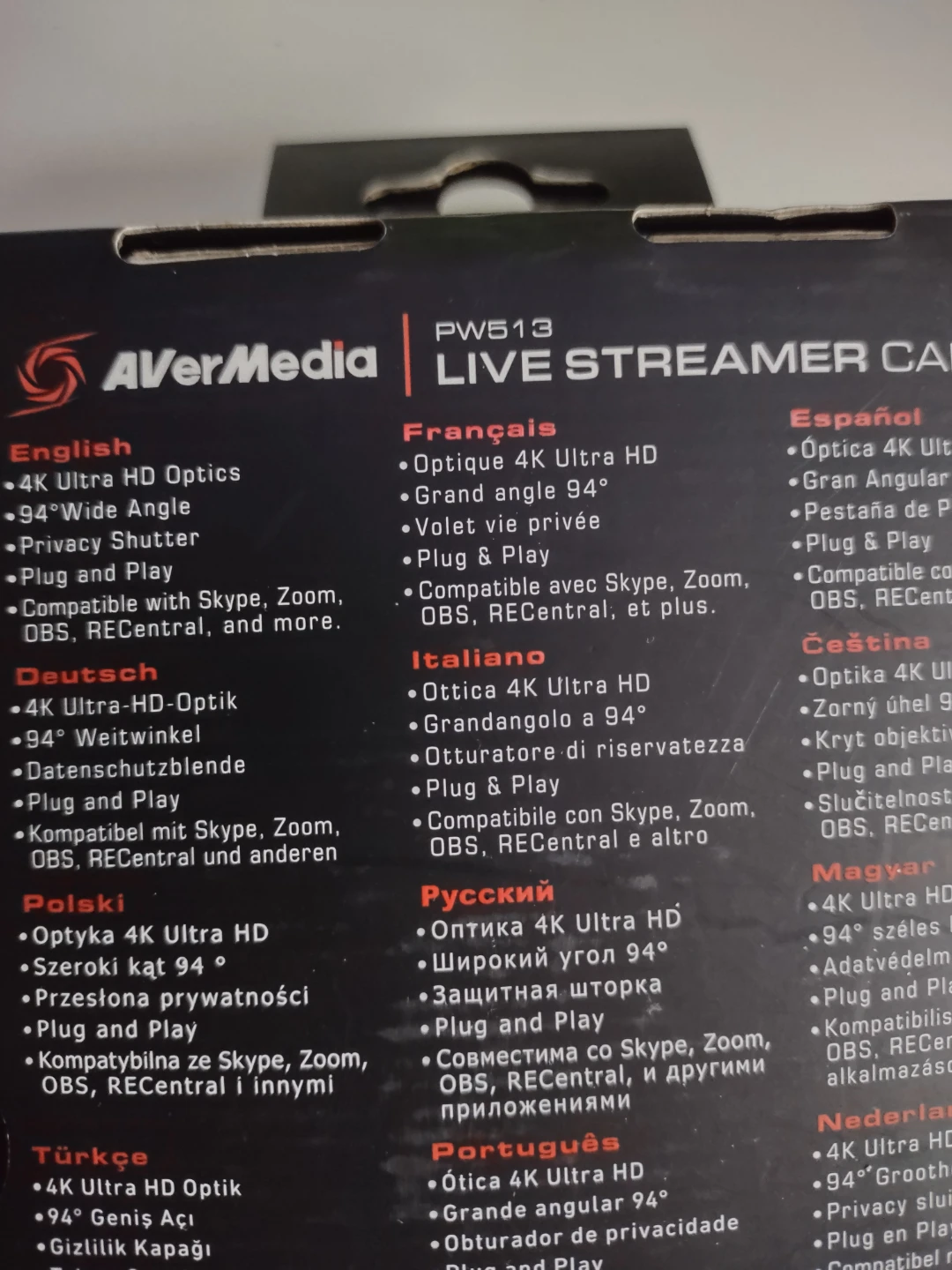 AVerMedia Live Streamer CAM 513 - Like New! - photo 2