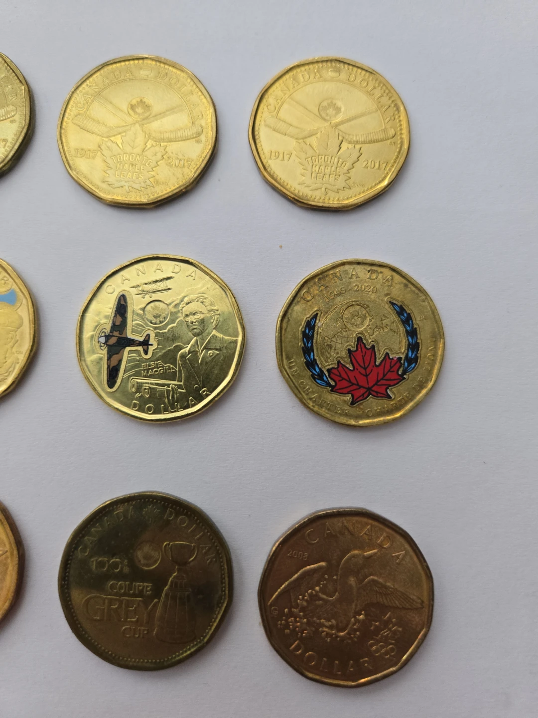 Collection of Commemorative Canadian Loonies - photo 3