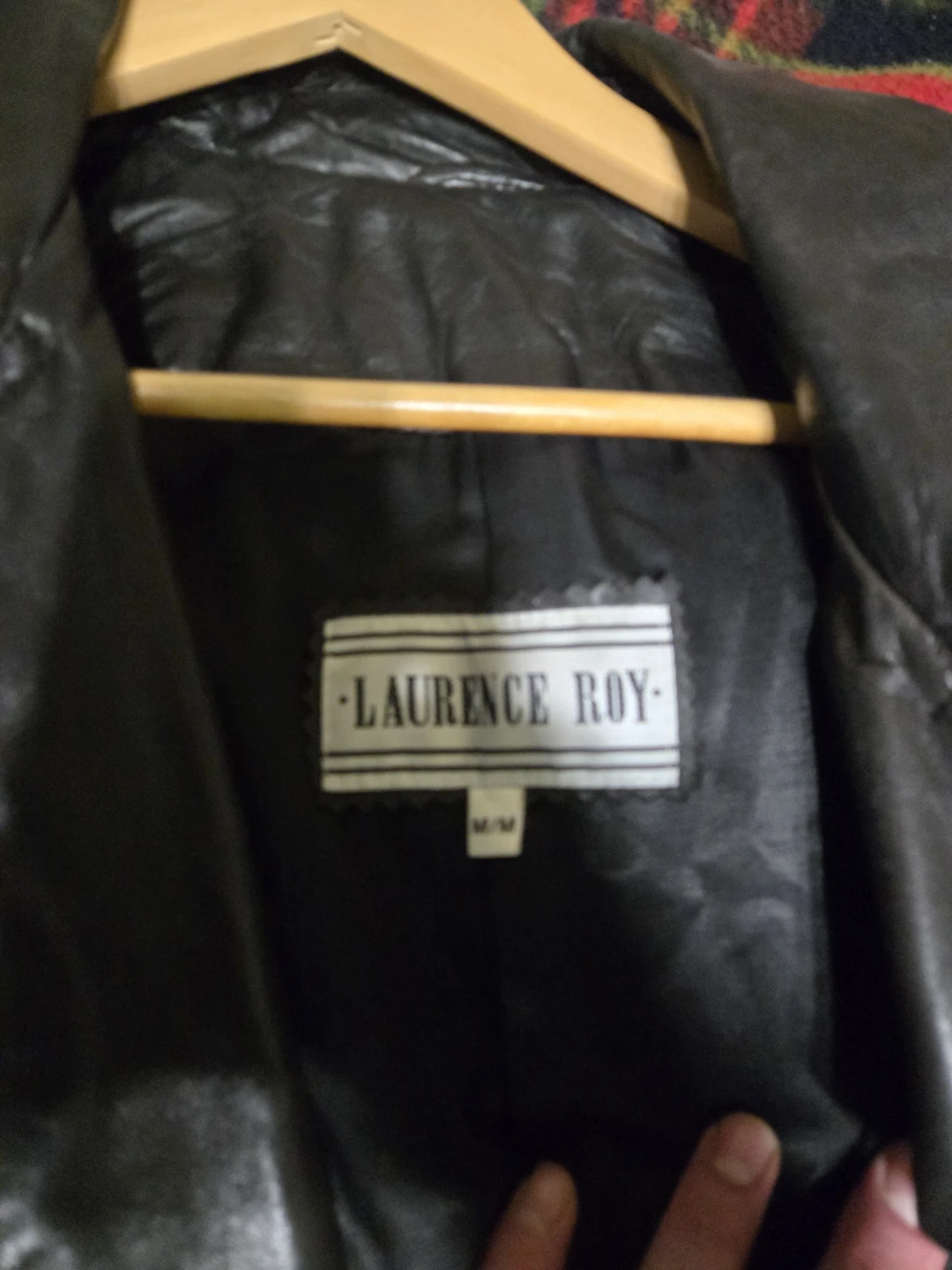 Laurence Roy Black Leather Blazer - Size M/M - photo 2