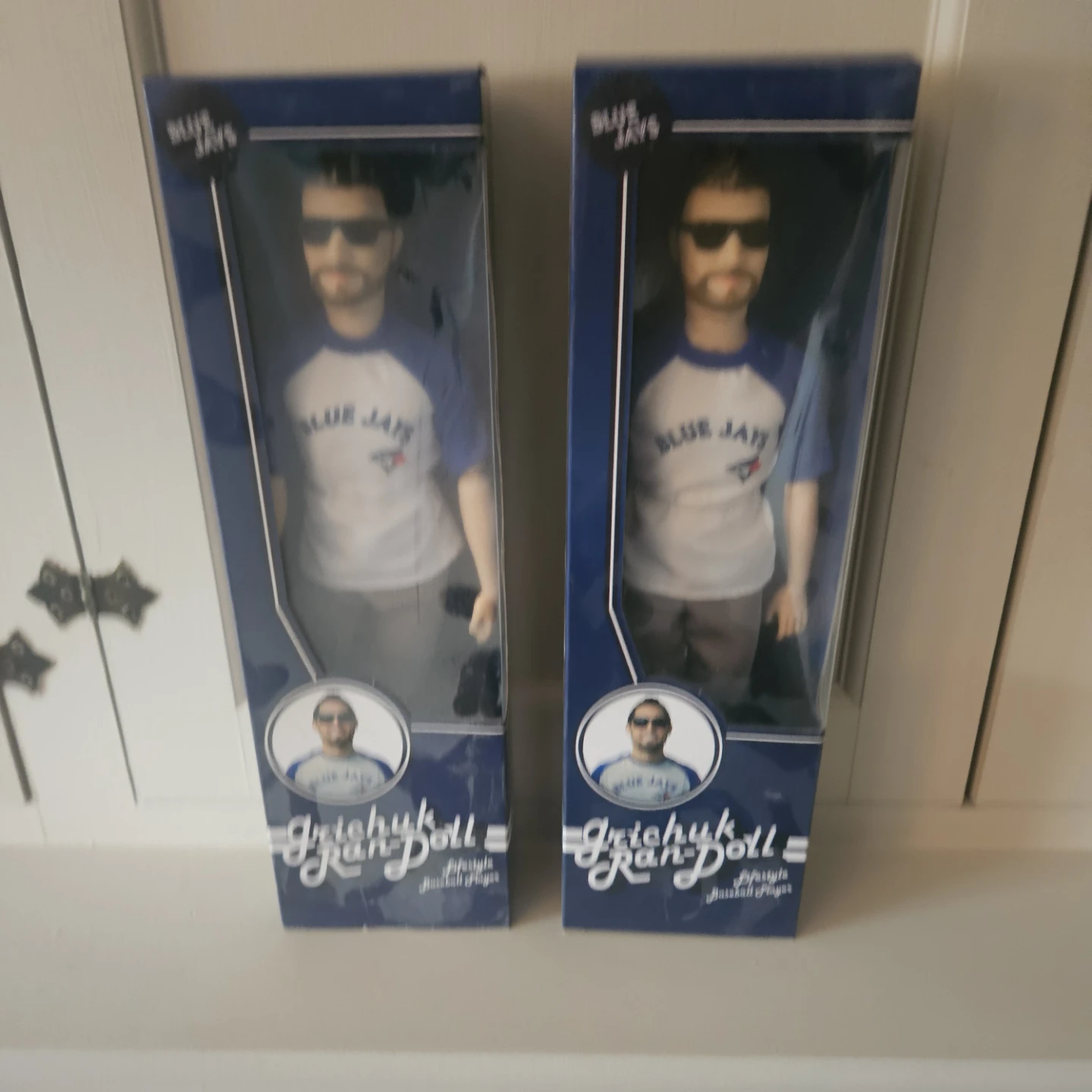 2 Blue Jays Grichuk Ran-Doll Baseball Player - photo 2