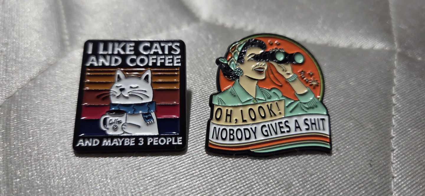 Assorted Enamel Pins