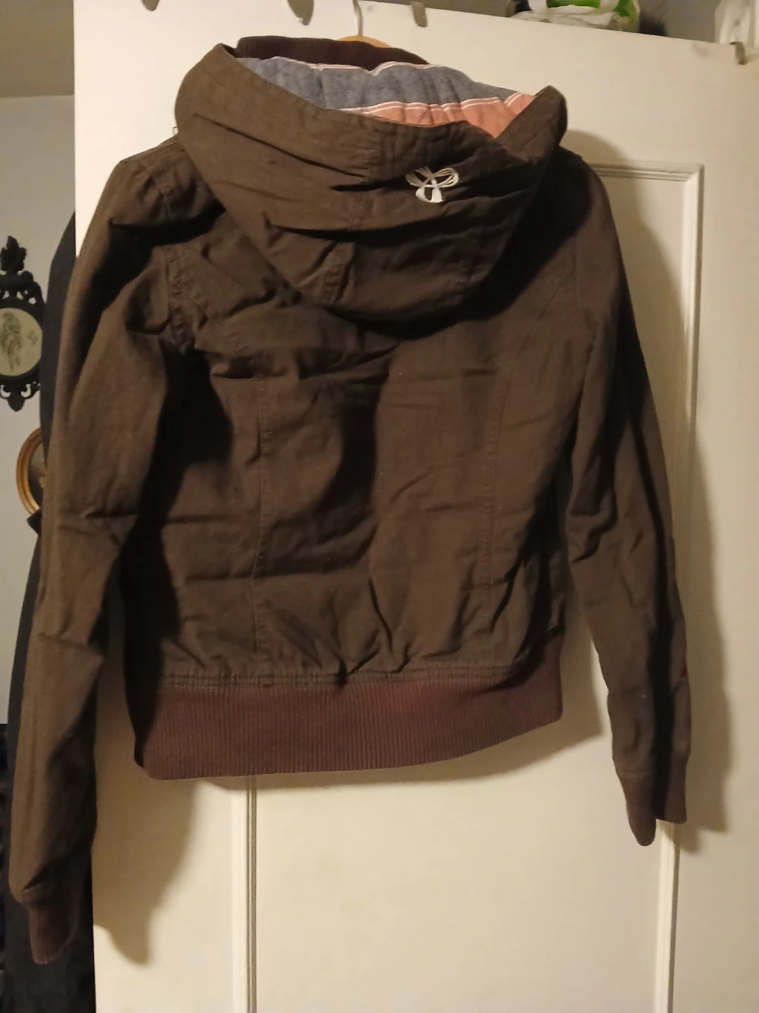 TNA Brown Hooded Jacket - Size Small - photo 3