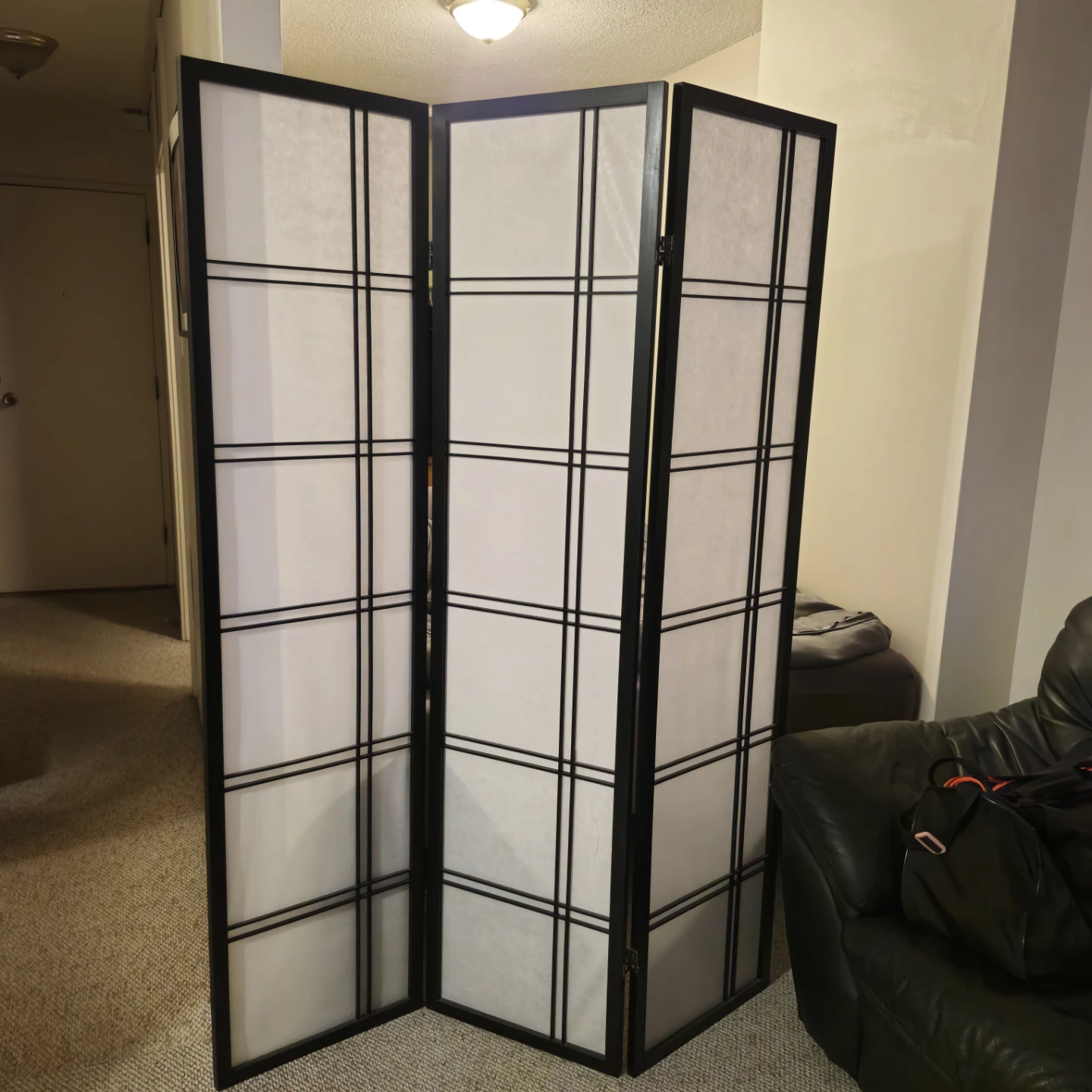 3-Panel Room Divider Screen