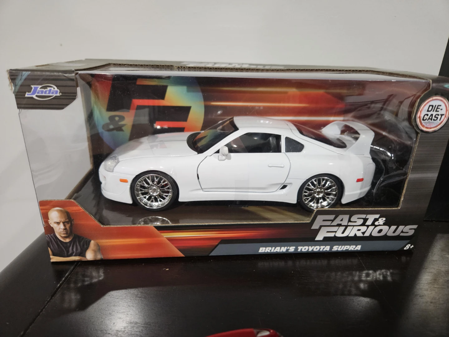 New 1:24 Toyota Supra die-cast model car. Fast and Furious