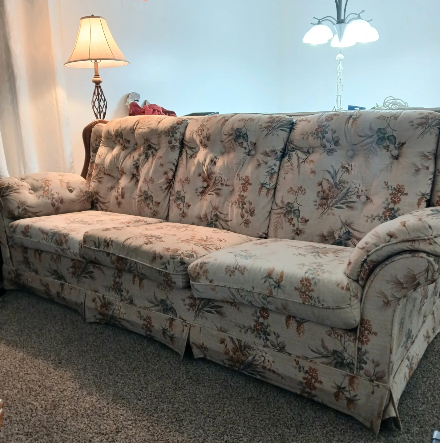 Floral Couch