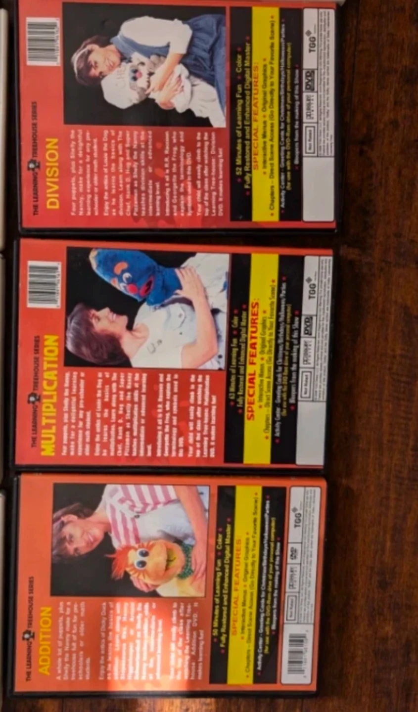 Learning Treehouse Math Series DVDs - photo 2