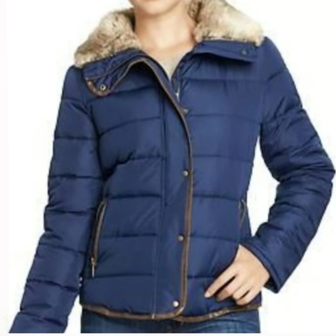 Blue Puffer Jacket