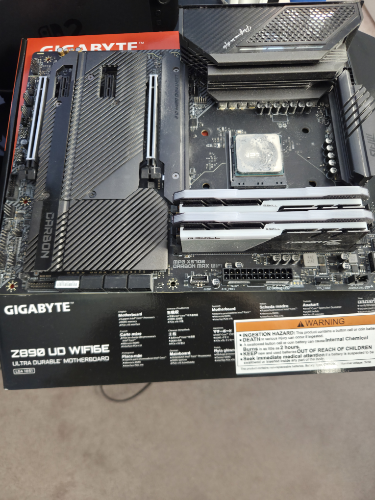 MPG X570S Carbon WIFI6E + 5900X CPU + 64GB Ram + CPU Air cooler - photo 2