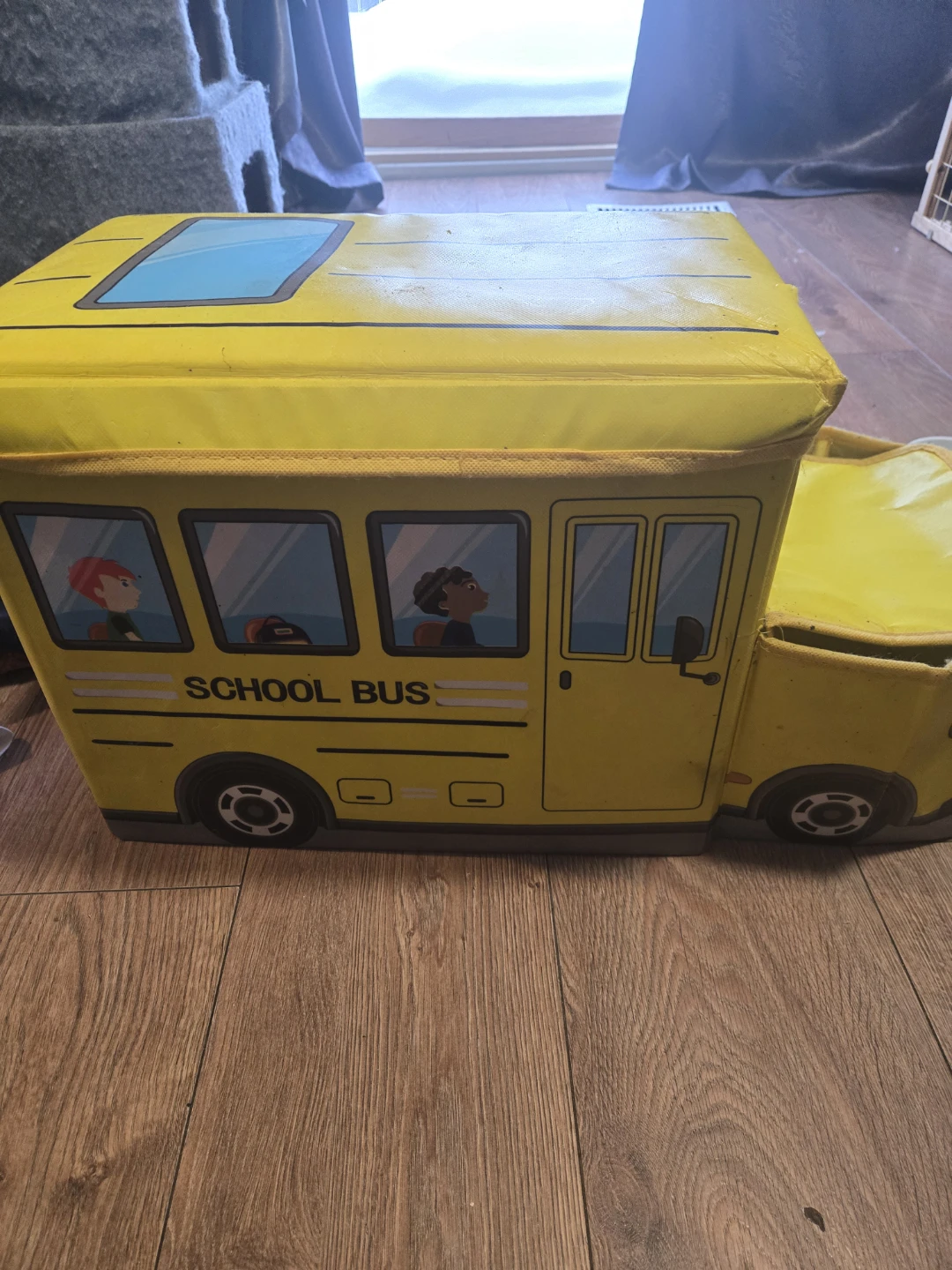 School Bus Toy Storage Box