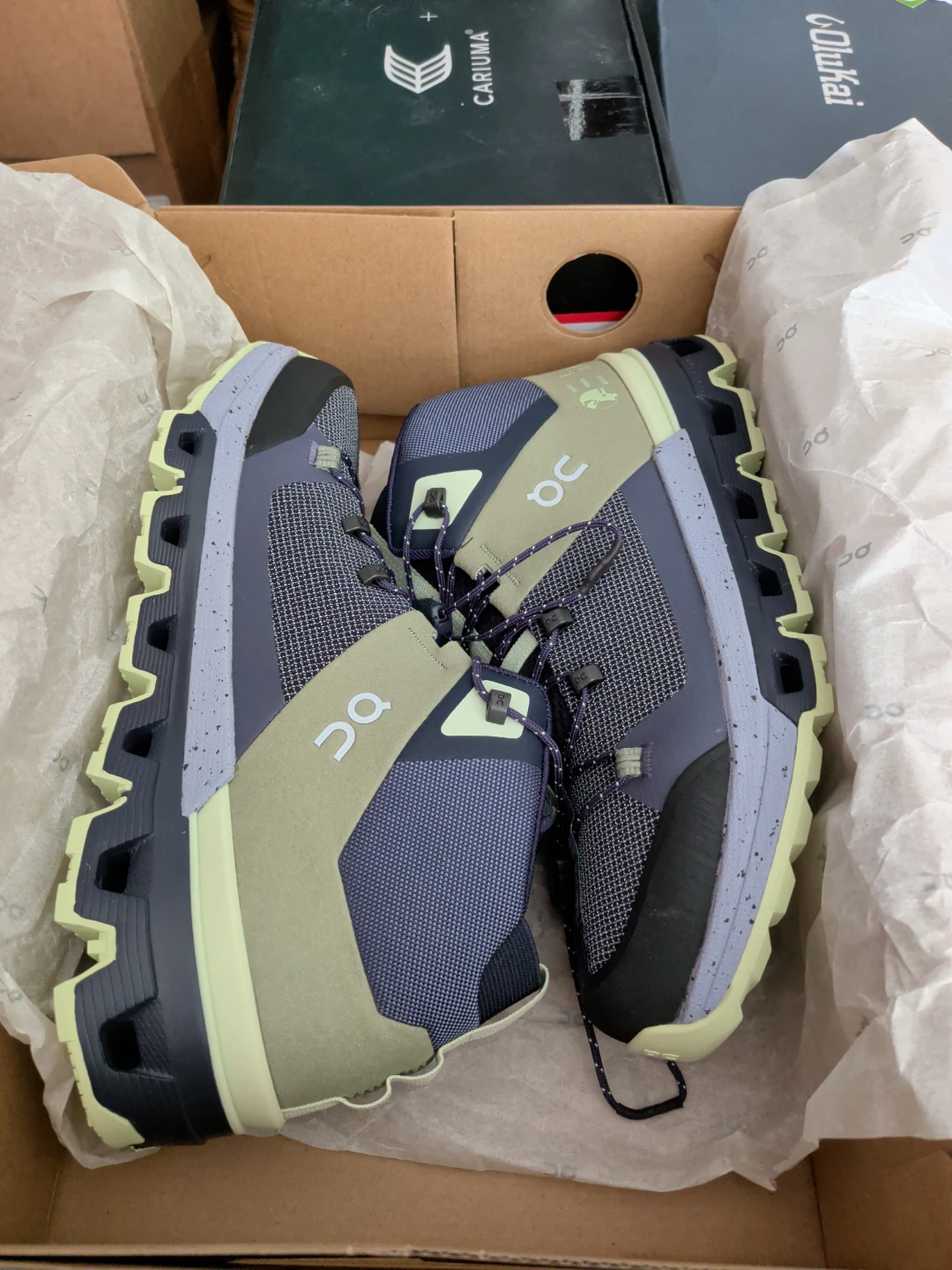 On Cloudtrax Mid-Top Hiking Shoes