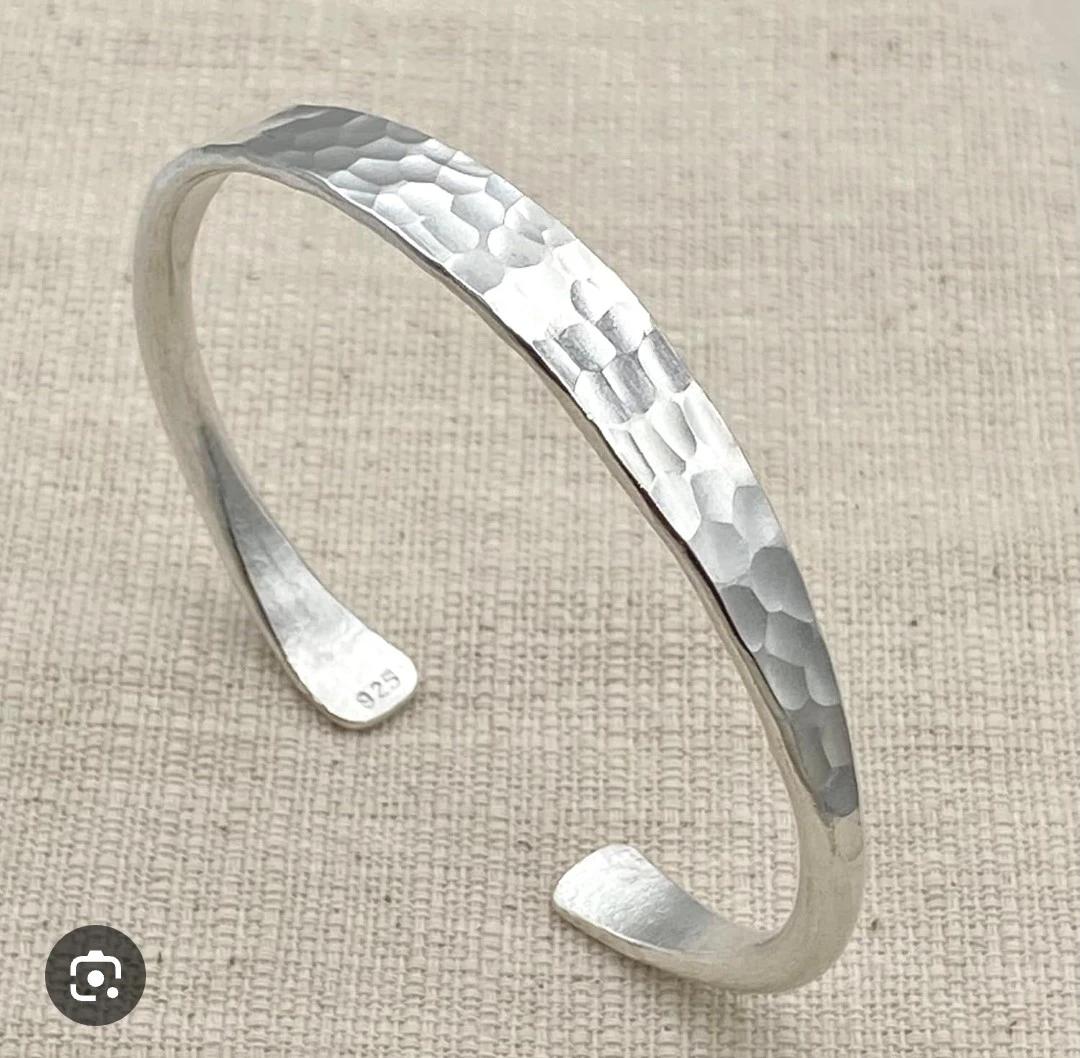 Handmade 925 Pure Silver Bracelet - photo 4
